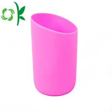 Cách nhiệt nóng sipper kính bé chai silicone sleeve