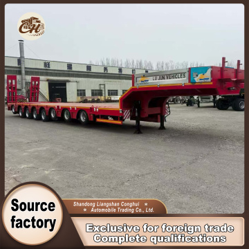 تریلر کم تخت 8 محوره