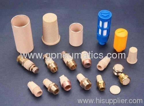 Brass Material Pneumatic Muffer 