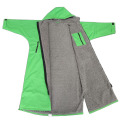 Recycled surfing gear waterproof changing robe swim parka