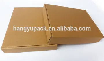 Brown 2016 best quality corrugated t-shirts box packing box