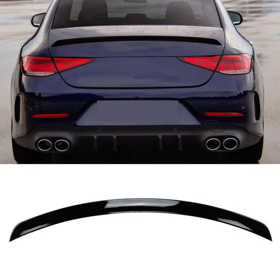 Mercedes-Benz CLS Class 2018+ Rear Trunk Spoiler Wing: AMG Style Lip Spoiler for CLS260, CLS300, and CLS350