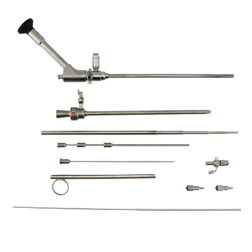 Instruments chirurgicaux d'urologie néphroscope percutanée rigide
