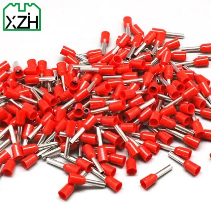 E0508 1000 PCS EHI Connector Pin Cable Insulated Crimp Bootlace Ferrules