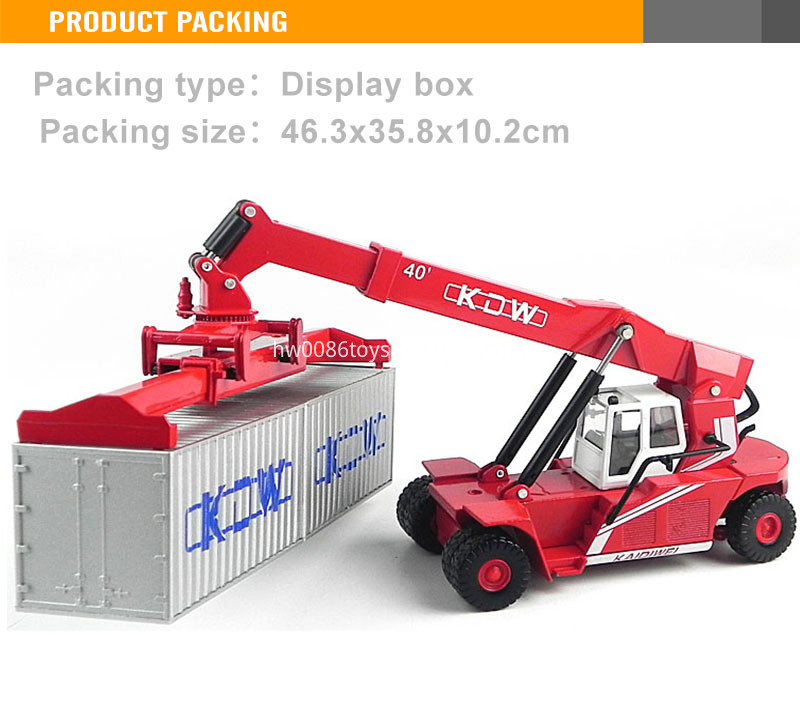 3 1/50 diecast container truck model