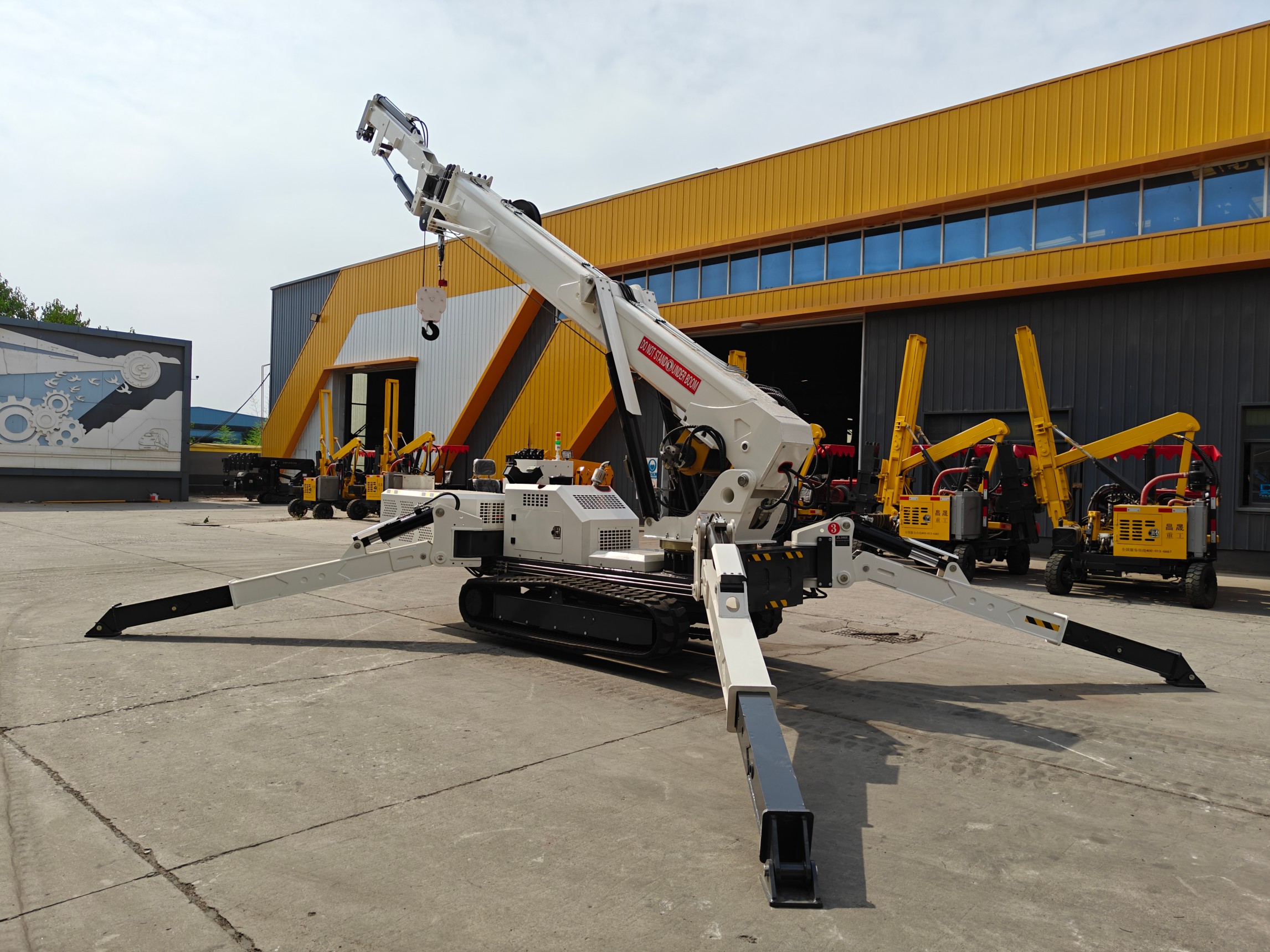 8T Spider Crane