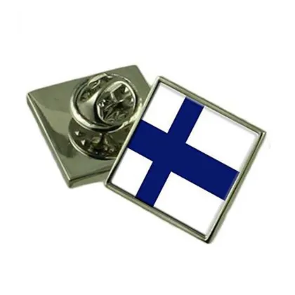 Die Struck Engraved Finland Lapel Pin Badge