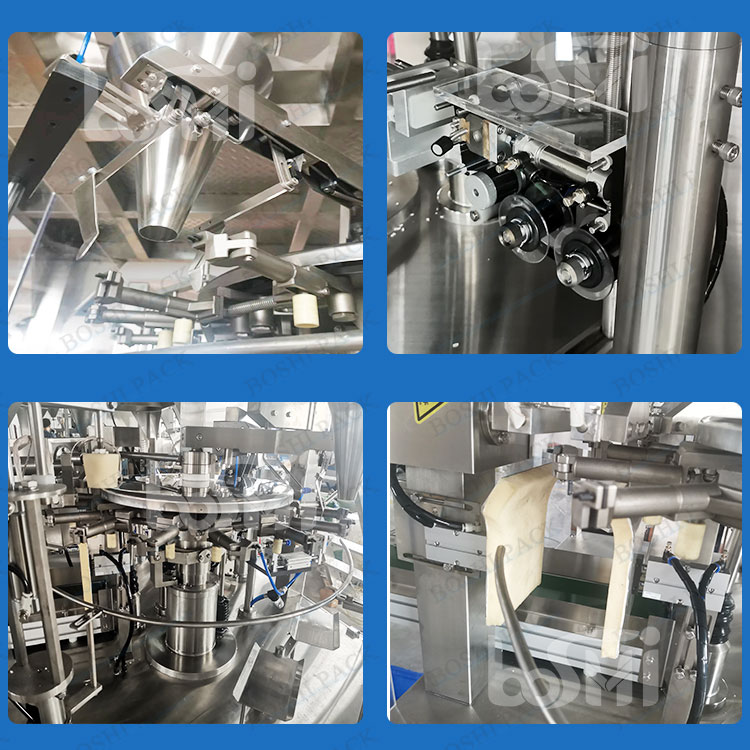 High Speed Full-automatic Doy Pack Packaging Machine Premade Bag Packing Machine Premade Bag Granular Packing Machine4