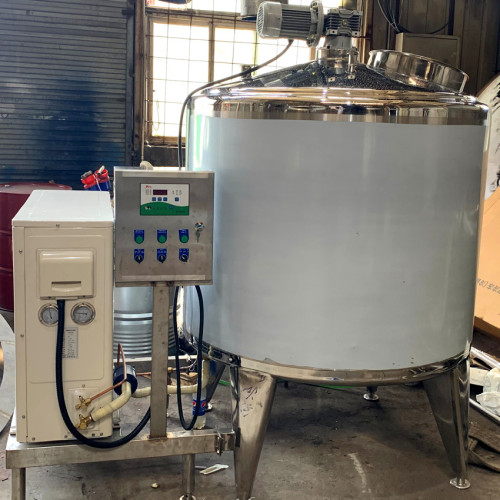 Stainless Steel Milk Cooling Storage Tank