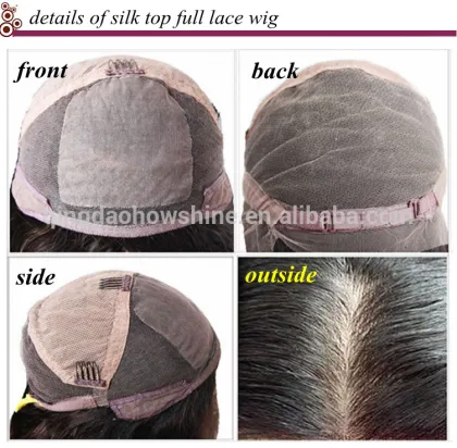 Beauty mix color wavy brazilian hair silk top full lace wigs expensive human hair wigs