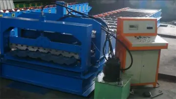 Good service trapezoidal roof tile rolling machine