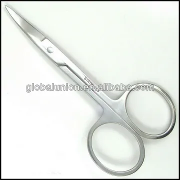 A tip stainless steel manicure scissors