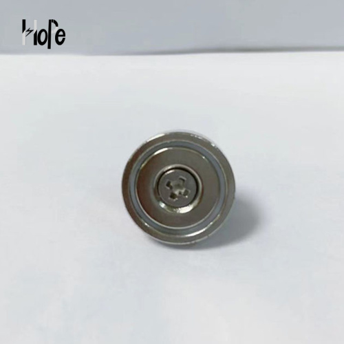 Neodymium magnet buy with countersunk hole and eyebolt