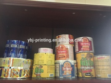 customized printing roll sticker label