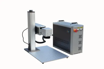 Haotian 100W JPT Mopa Feeltek 3D Dynamic Fiber Laser Marking Machine with Quartz Lens