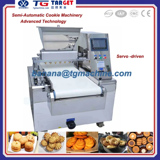 2016 Chinese Semi-automatic Cookie Machinery