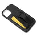 Epi pattern card pocket Retractable bracket phone case