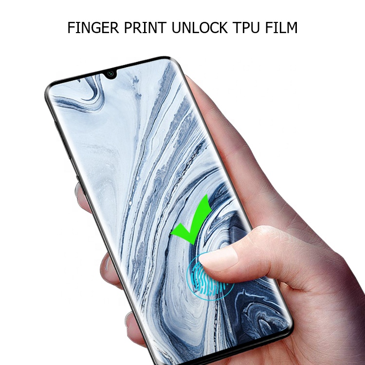 Fingerprint unlock screen protector for RedMi CC9 Pro