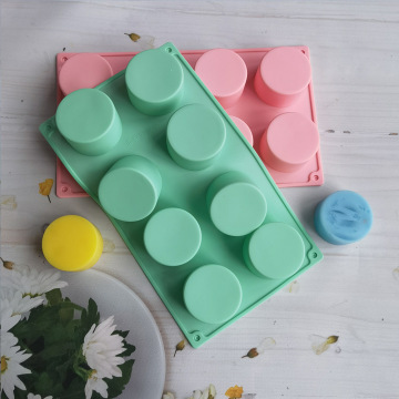 Stampi in silicone fatti a mano colonna rotonda intodiy per budino, cioccolato e gelatina