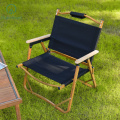 Mobilier d'extérieur kermit chaise en bois en bois d'aluminium