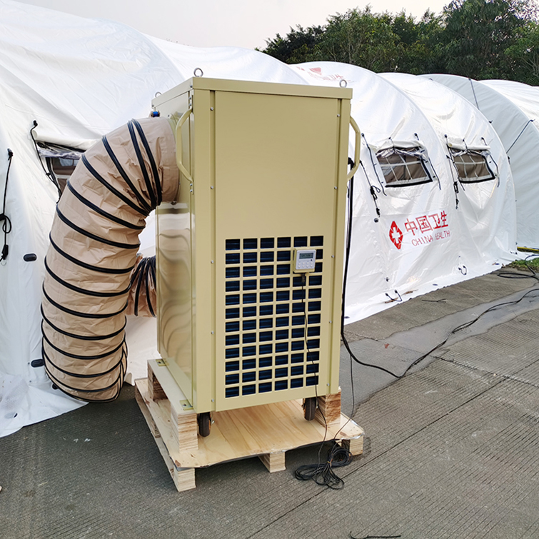 Fácil instalación rápida de aire acondicionado portátil para carpa
