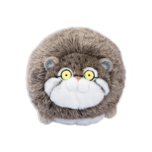 A plump Otocolobus manul plush toy