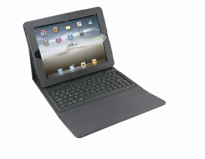 Apple Ipad Carrying Case With Bluetooth Keyboard- Silicone Keyboard Case