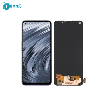 SUPOR AMOLED TFT 6.4 \ "Черная сборка дисплея для Oppo Realme v15 Q2 x7 Pro 5G RMX3092