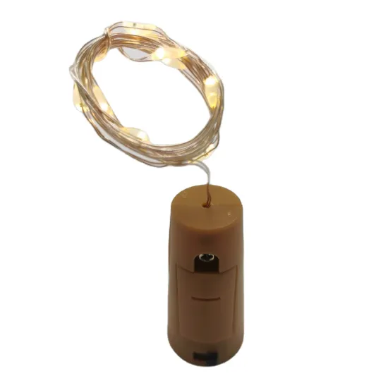 2M 20L LED Wine Bottle Cork Copper Wire Fairy String Light