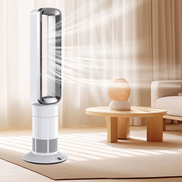 China Factory Hot Selling 2 in 1 kühlerer Heizungslüfter mit Fernbedienung Blattloser Lüfter