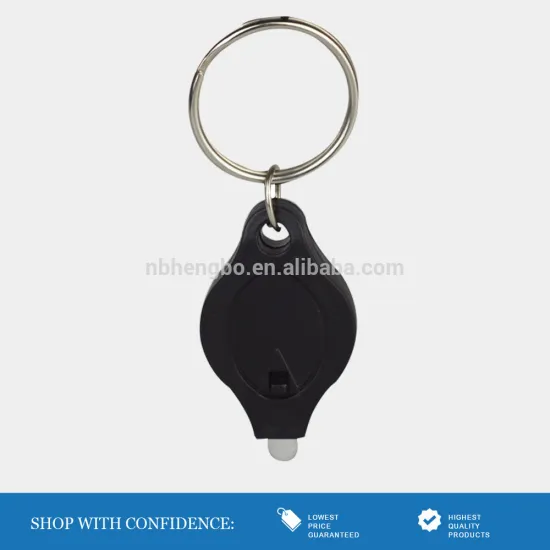 UV LED Keychain with Flashlight