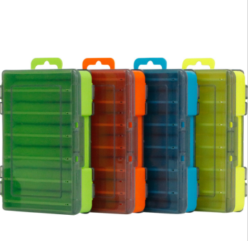 NEWMAJOR 12 Compartment Double Sided Fishing Tackle Box