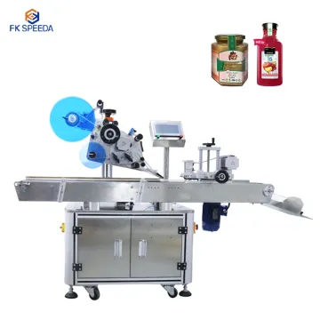 Automatic Labeling Machine for Jars, Cans, Vials, and Round Bottles