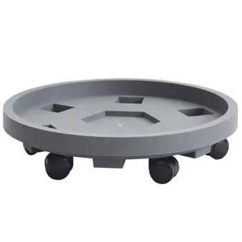 Multiple Size Round and Square Shape Pot Trays for Home and Garden
