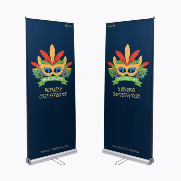 Chinesische Aluminium wiederverwendbare Doppelseite Roll -up -Banner