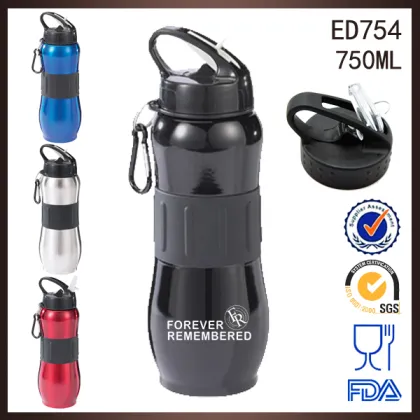 Promotion eco friendly sport outdoor hydro flask wide mouth straw lid
