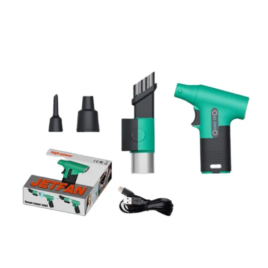 Mini Jetfan Turbo Air Vacuum Blower for Car Dust Cleaning