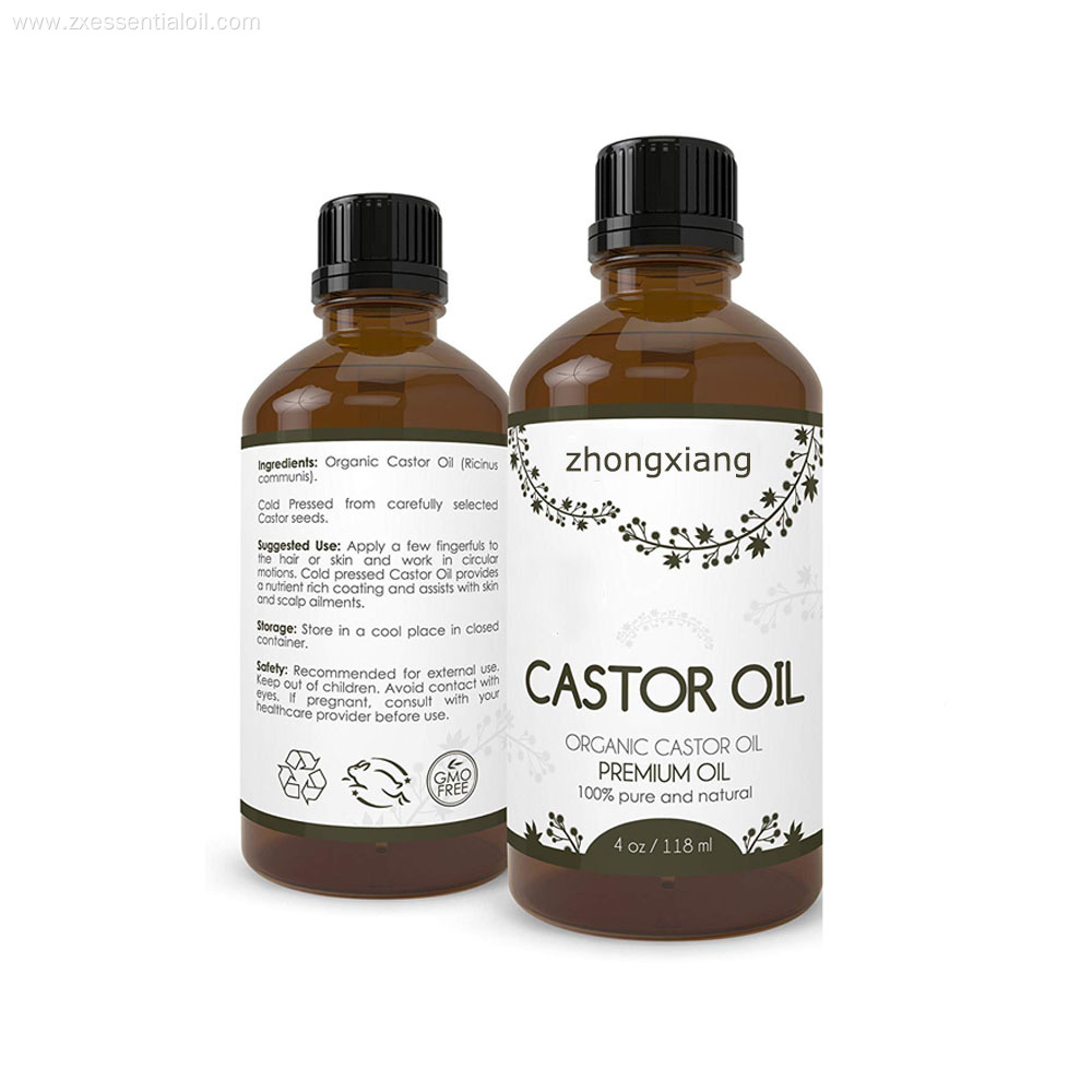 Natural Private Label Organic Pure Castor Oil
