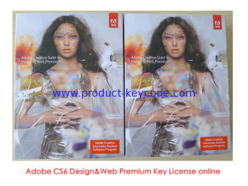 Adobe Creative Suite 6 Design And Web Premium , Adobe Cs6 Product Key