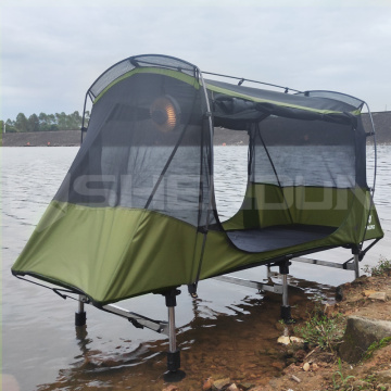 SNDN Outdoor Camping Single Off-ground Tent Sleeping Folding Bed
