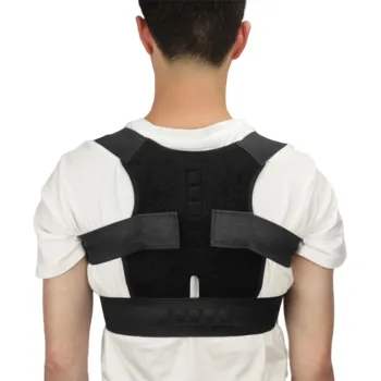 Men and women anti-hump magnetic back correction belt
