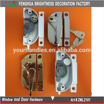 WINDOW CRESCENT sash LOCK Sliding zinc alloy Window Door Locks