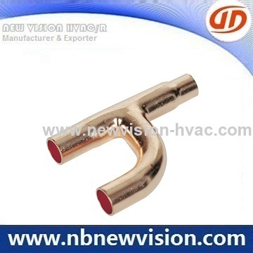 Copper H Bend Fitting For Air Conditioner Coil 