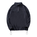 1/4 halb Reißverschluss Up Pullover Hoodie warmes Sweatshirt