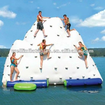 Professional inflatable iceberg climbing wall for adults