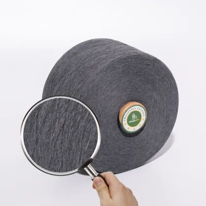 100% Recycled Cotton Yarn and OE Cotton Viscose Blend Yarn