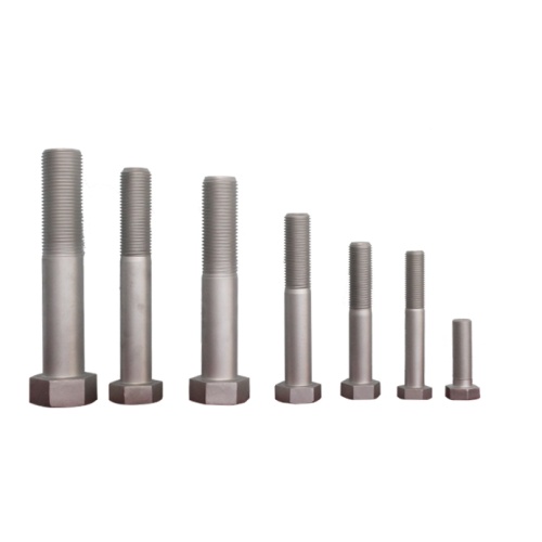 Εξάγωνο μπουλόνια IS4014/4017 για συνδετήρες ανεμογεννητριών