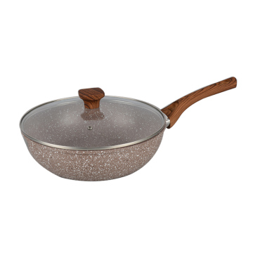 aluminium home cooking forged fry pan