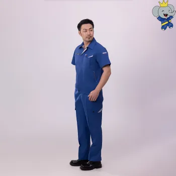 Soft and Breathable Deep Blue Fabric