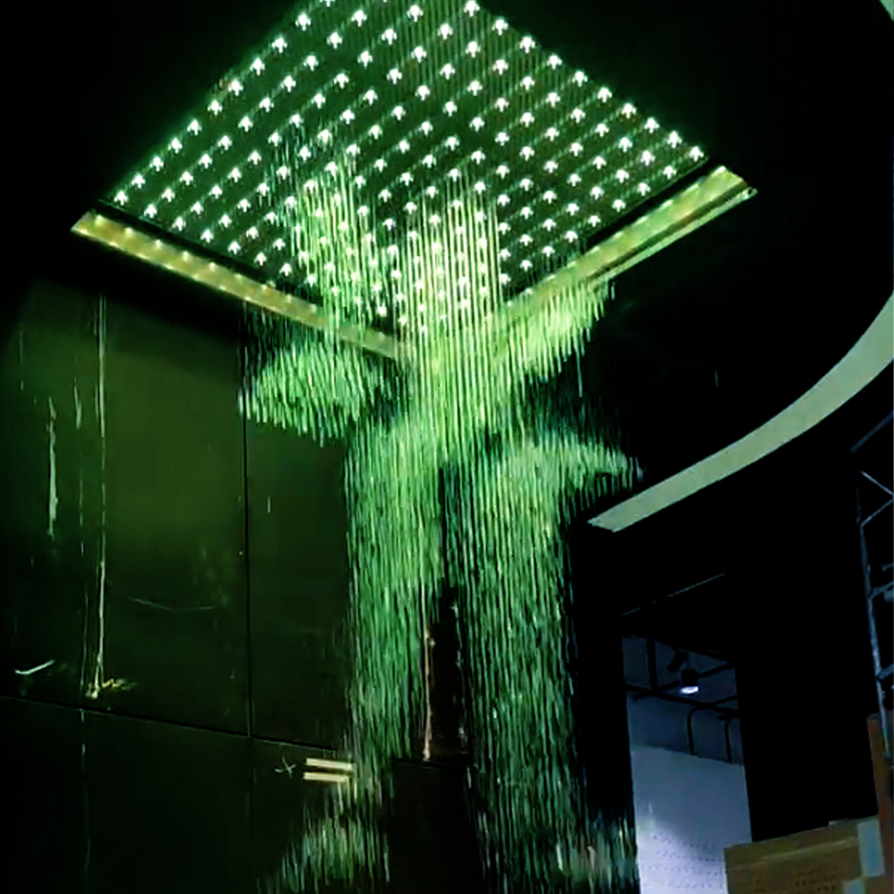 digital water wall